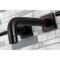 Kingston Brass KS6125CKL Two-Handle Wall Mount Bathroom Faucet, Oil Rubbed Bronze KS6125CKL - alternate 2
